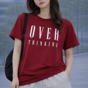 Premium Bunny Print Oversized T-Shirt